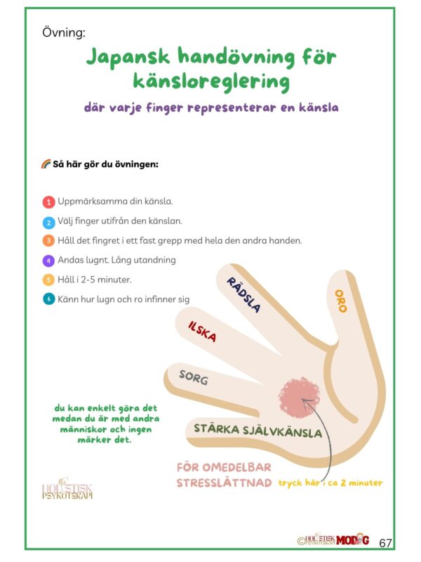 Modigs bok om oro – Ett arbetsmaterial för barn