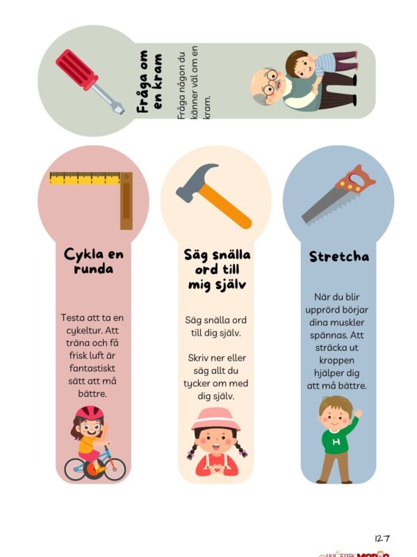 Från oro till mod - arbetsbok för barn med oro - Bild 21