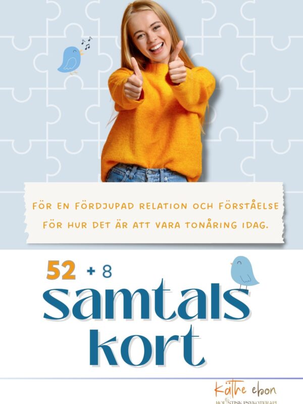 52 tonåring samtalskort