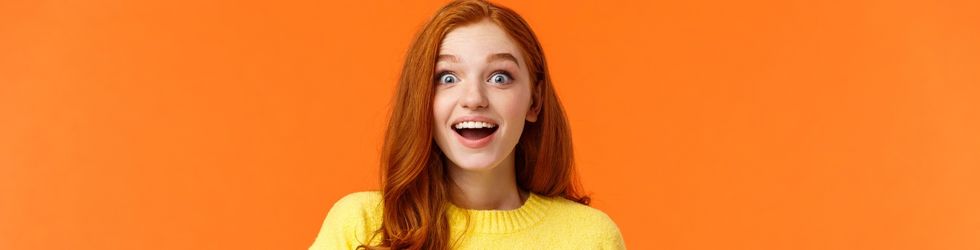 banner glad flicka