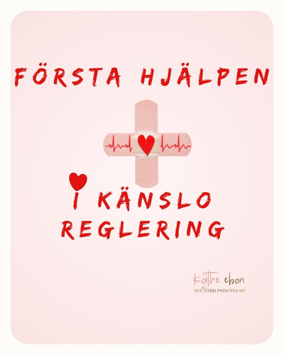första hjälpen i känsloreglering