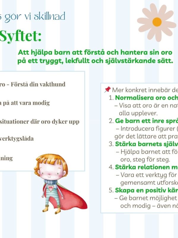 Från oro till mod - arbetsbok för barn med oro - Bild 3