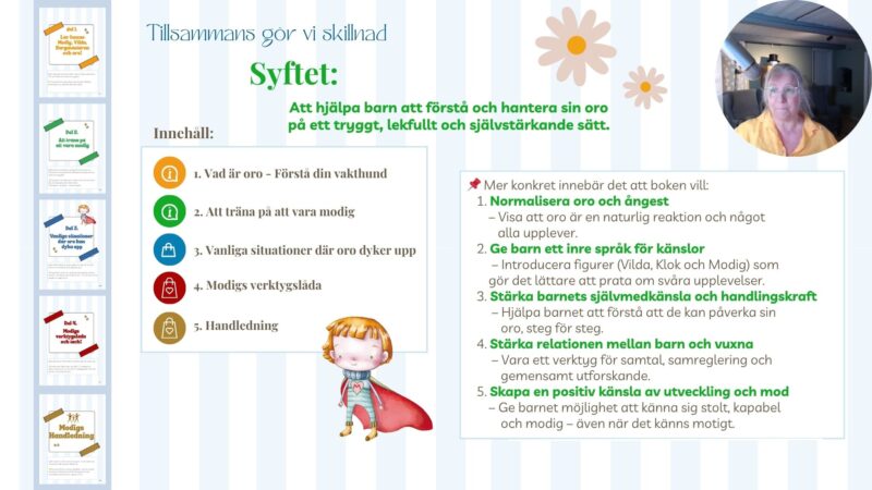 Från oro till mod - arbetsbok för barn med oro