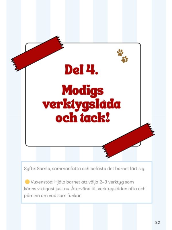 Från oro till mod - arbetsbok för barn med oro - Bild 17