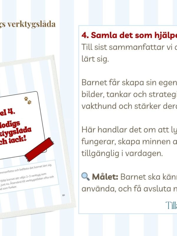 Från oro till mod - arbetsbok för barn med oro - Bild 18