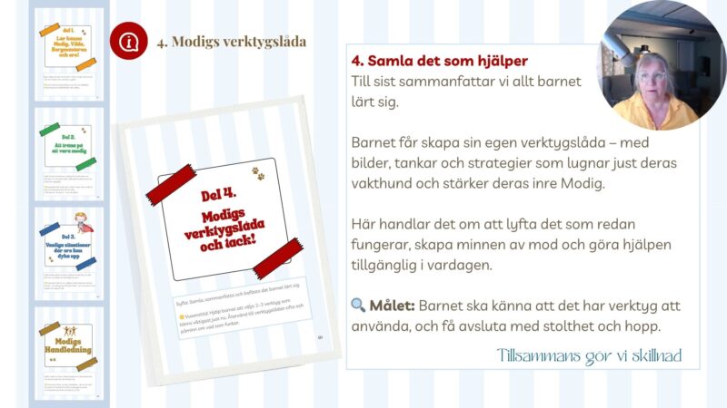 Från oro till mod - arbetsbok för barn med oro