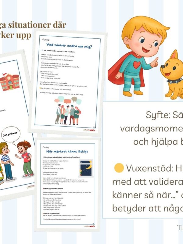 Från oro till mod - arbetsbok för barn med oro - Bild 15